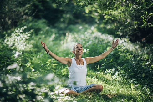 Meditatie in de natuur Meditatie in de natuur